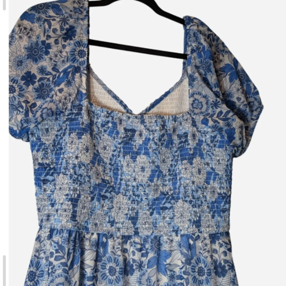 Sincerely Jules Blue Floral Midi Dress - Picture 4 of 7